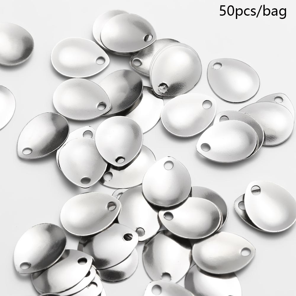 Fishing Lure Spoon - 실버 부드러운 니켈 스팽글 낚시 어트랙터