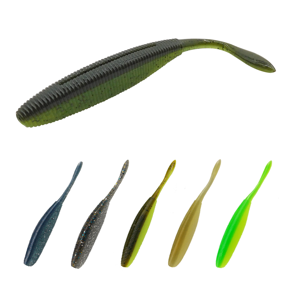 Fishing Lure Soft Plastic - ESFISHING 드라이브 쉐드 100mm 8개입 페스카
