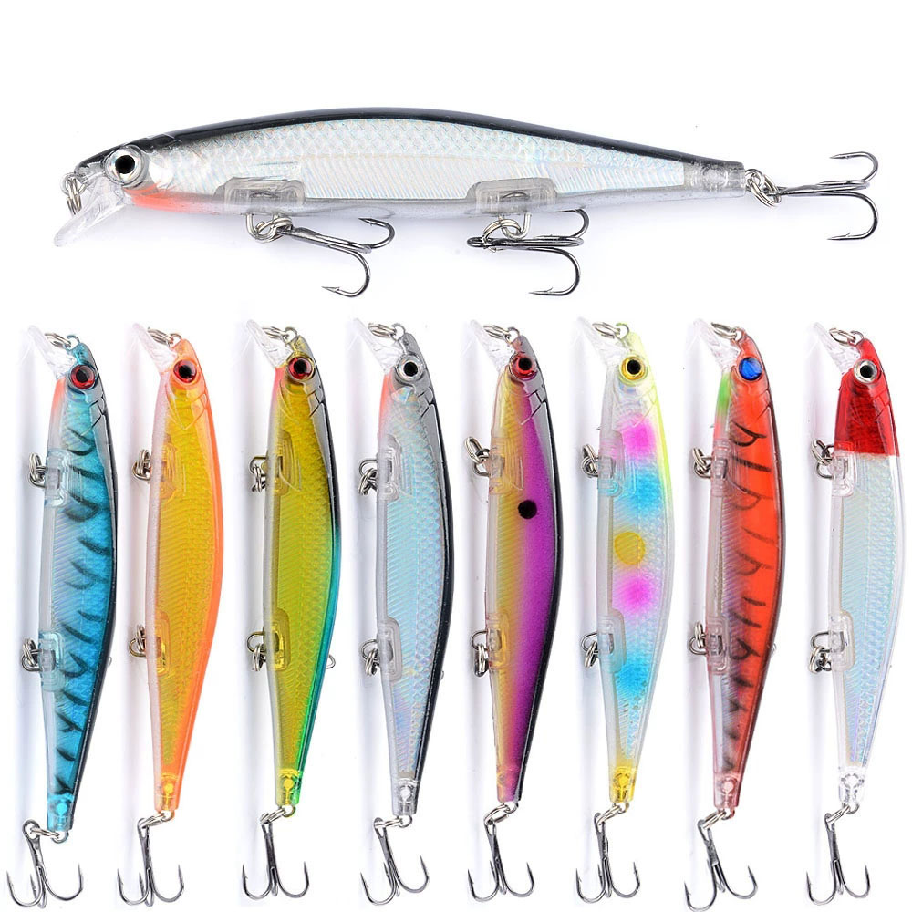 Fishing Lure Swimbait - 1개 레이저 싱킹 미노우 낚시 루어