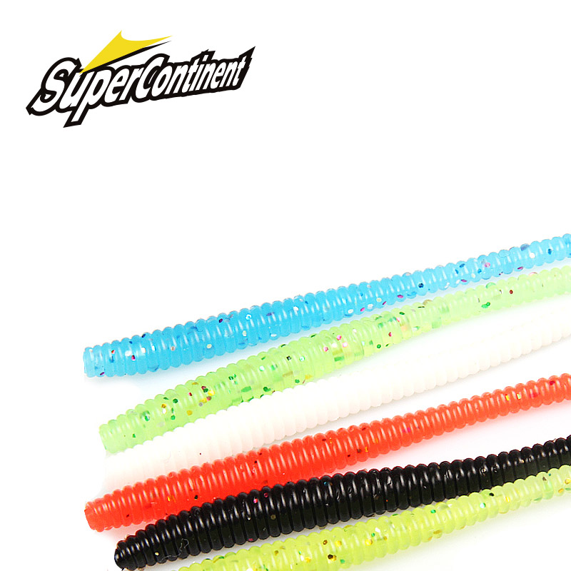 Fishing Lure Soft Plastic - Supercontinent 느린 SinkingTrout 웜 소프트 미끼