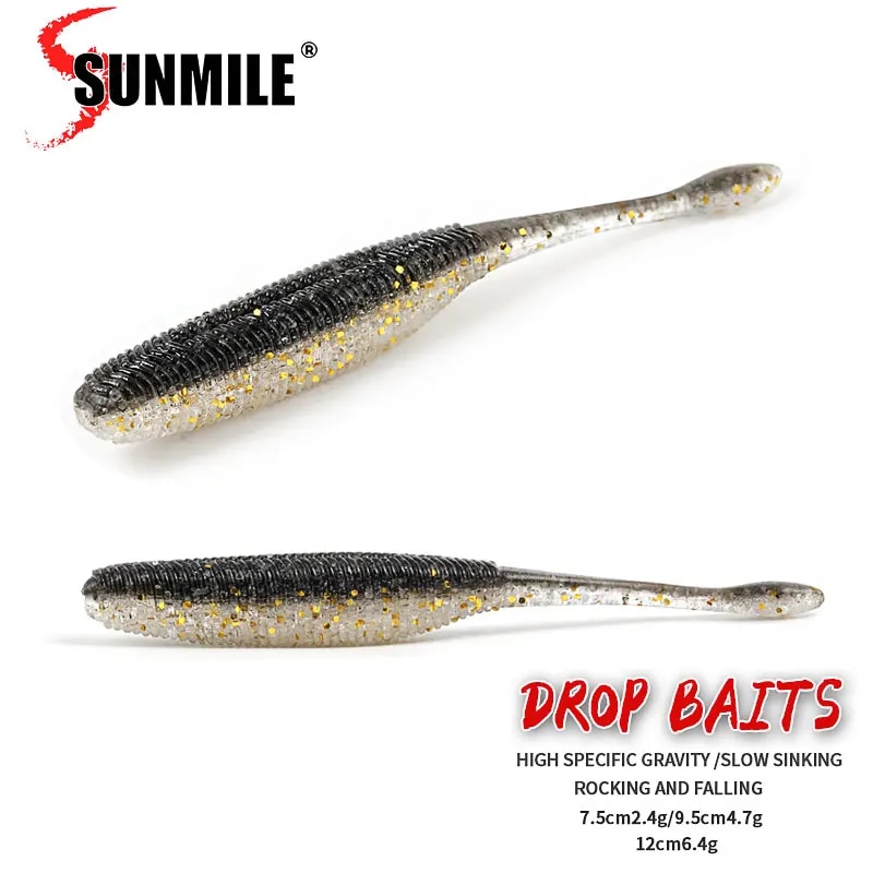 Fishing Lure Swimbait - SUNMILE 낚시 루어 드롭 소프트 미끼,