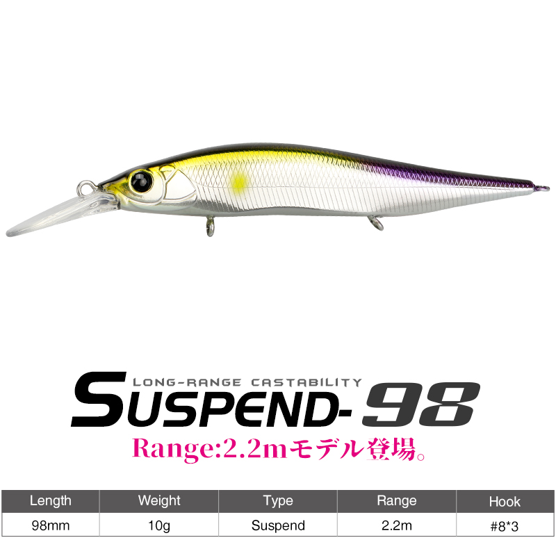 쓰리노야 서스펜드 미노우 오로라 98SP 피싱 루어 9 - Fishing Lure Swimbait 리뷰 및 가격