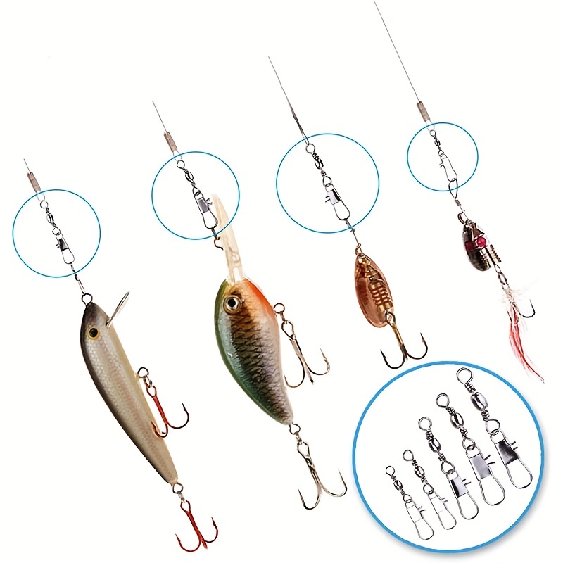 50/200개 배럴 스냅 스위블 낚시 액세서리, 볼 베 - Fishing Lure Making Kit 리뷰 및 가격